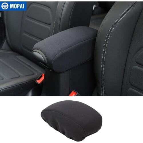 MOPAI Interior Mouldings for Jeep Renegade 2016+ Car Armrest Box Pad Accessories for Jeep Renegade 2016