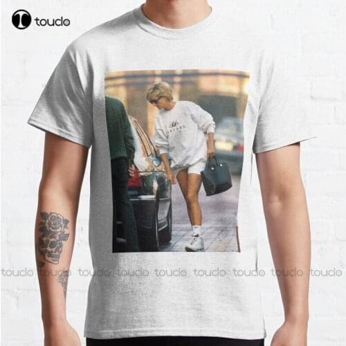 New Princess Diana Classic T-Shirt Cotton Tee Shirt