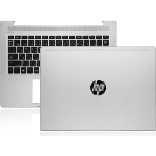 New Laptop TOP Back Cover /Palmrest For HP Probook 13 430 G6 LCD Back Cover /Keyboard Janpanese C Cover Silver