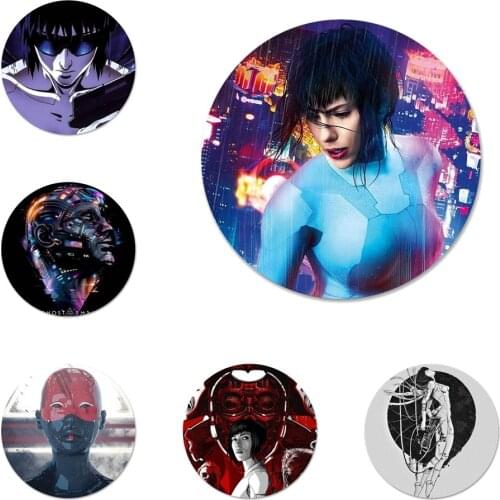 Ghost In The Shell Badge Brooch Pin Accessories For Clothes Backpack Decoration gift