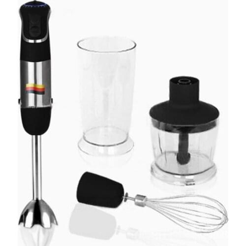 Hand Held Food Blender Portable Food Mixer Multifunctional Food Processor Stainless Steel Whisk MQ735