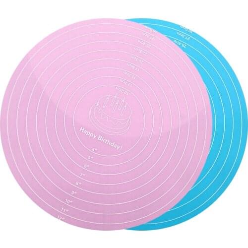 Silicone Baking Mat Thickening Flour Rolling Scale Mat Kneading Dough Pad Baking Pastry Rolling Mat Bakeware Liner Kitchen Tools