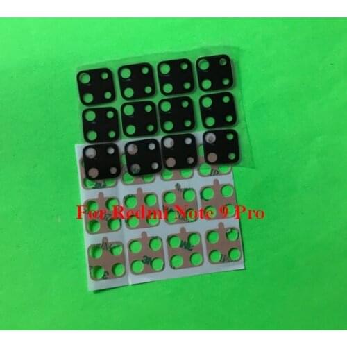 50Pcs Rear Back Camera Glass Lens With Sticker For Xiaomi Redmi 7A 8A Note 8 9 9s K20 K30 Pro