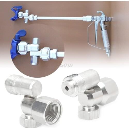 Multi-angle 7/8"F- 7/8"M Alloy Universal Swivel Joint Adapter For Airless Spray Gun Tools July Wholesale&DropShip