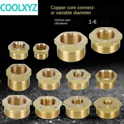 3/4 IN to 1/2 IN internal and external wire directly 1 inch to 3/4 IN to 1/8 IN to 1/4 IN to 3/8 IN Thread