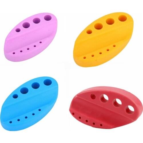 4PCS Tattoo Pen Eyebrow Tattoo Machine Holder Silicone Tattoo Pigment Ink Swabs Cup Holders Permanent Makeup Tattoo Supplies