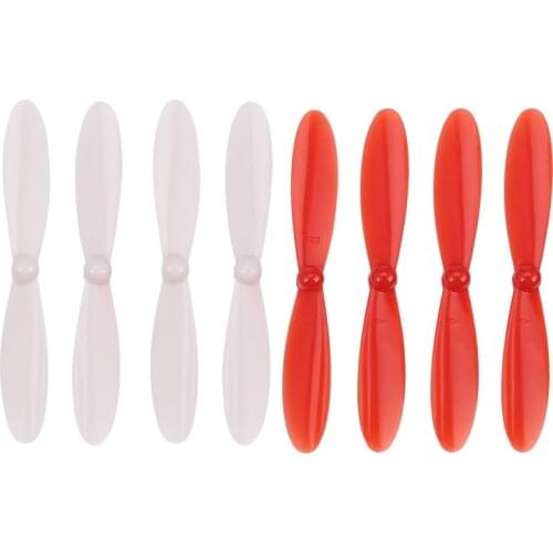 4x Red + 4x White Rotor Propellers Blades for Hubsan X4 H107 H107D H107C H107L RC Four - axis Aircraft Accessories
