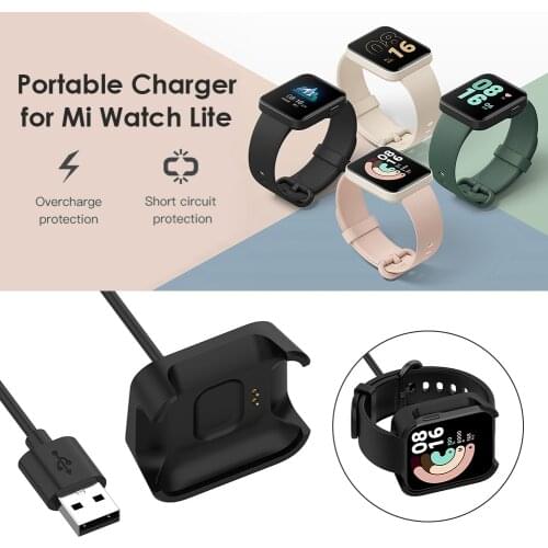 Smart Watch Power Supply Cradle Adapter Charger Cradle for Xiaomi Mi Watch Lite Smart Charging Cable Charge Base Station