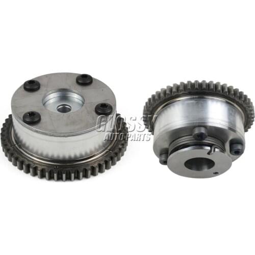 AP02 Pair Intake Exhaust Camshaft Adjuster Gear For HYUNDAI AZERA GENESIS COUPE VERACRUZ KIA SEDONA SORENTO