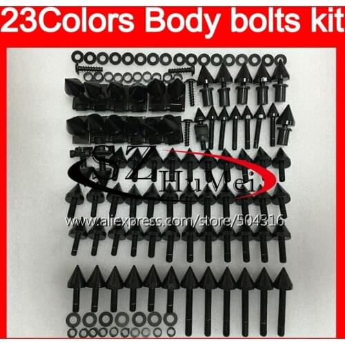 Fairing bolts full screw kit For SUZUKI GSXR600 GSXR750 08 09 10 GSXR 600 750 K8 R600 2008 2009 2010 Windscreen bolt screws Nuts