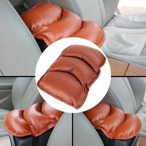 Car Armrests Cover Arm Rest Seat Box Pad Protective Case Soft PU Mats for Chevrolet Cruze TRAX Aveo Lova Sail EPICA Captiva Mali