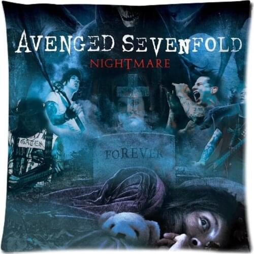 Avenged Sevenfold Nightmare Cushion Cover Home Car Decorative throw pillows Case New Arrival Custom Polyester Almofada Cover