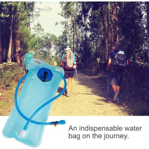 2L Capacity portable transparent bicycle water bottle Outdoor cycling bottle bladder water bag Running hiking water bottle bike