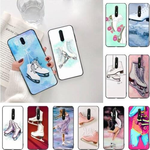 Go ice skating Figure Skates Phone Case For Oppo A5 A9 2020 Reno2 z Renoace 3pro A73S A71 F11