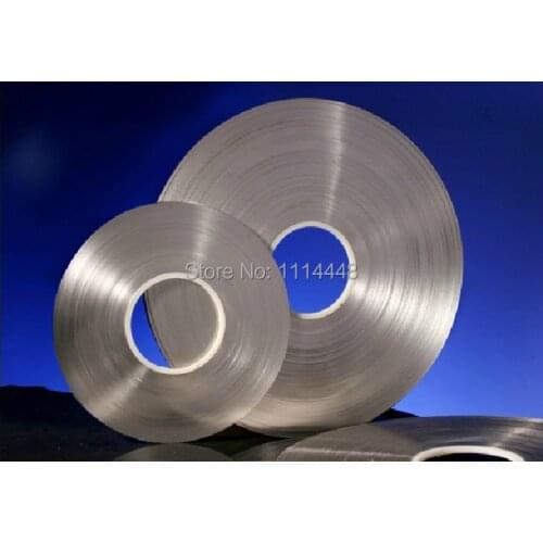 0.5kg 0.1mm 0.15mm 0.2mm Pure Nickel Plate Strap Strip Sheets 99.96% for battery spot welding machine Welder Equipment Variable