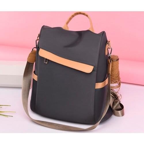 Fashion Simple Backpack Oxford High Quality Backpack Shoulder Bag for Teenage Girls Female School Bag Handbag Womens Backpack