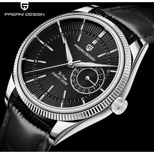 Pagani Design 2021 New Mens Fashion Quartz Watch Mens Stainless Steel Sapphire Glass 200m Waterproof Luxury Clock Reloj Hombre