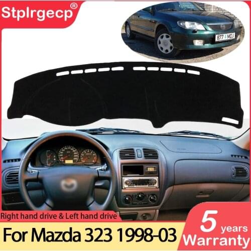 For Mazda Family 323 1998~2003 BJ Anti-Slip Mat Dashboard Cover Pad Sunshade Dashmat MD ford Laser KN KQ 2000 2002 Accessories