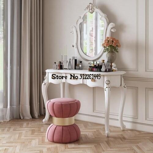 Nordic makeup stool dressing table stool bedroom net red ins chair light luxury nail butterfly chair girl fairy stool