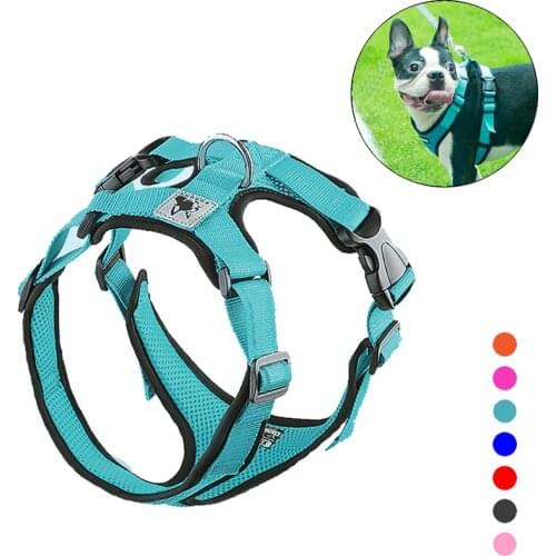 Summer Reflective Puppy Medium Dog Harness for Small Dogs Mesh Padded Chihuahua Yorkies Harnesses Mascotas Accessories Supplies