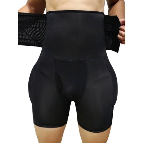 MenButt LifterPadsWaist Trainer Basket Homme TrainersAbdominal Binder For Man Shapewear Slimming Modeling Strap GirdleBelt Korse
