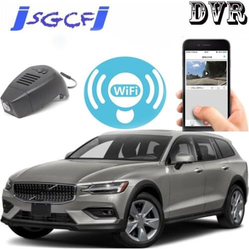 Special Car Road Record WiFi DVR Dash Camera Driving Video Recorder HD Night Vision For Volvo V60 2018~2021