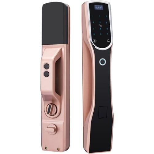 YUEWO Automatic 6 ways unlock fingerprint lock smart lock automatic switch door home indoor villa electronic lock password