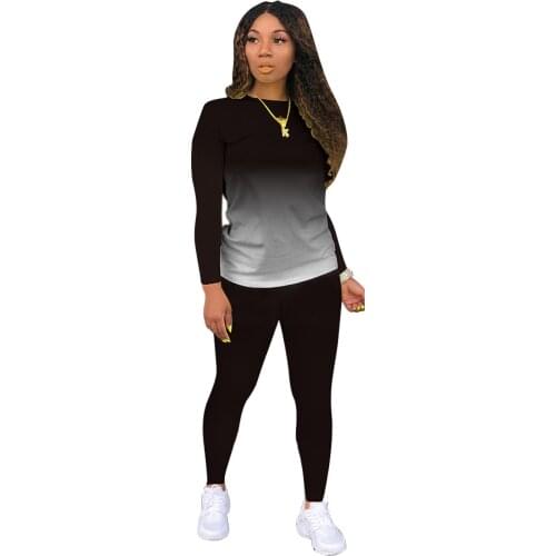 Womens 2 Piece Sets Outfits Clothes Vendors Tracksuit Female Tops Pants Home Suits Sportswear