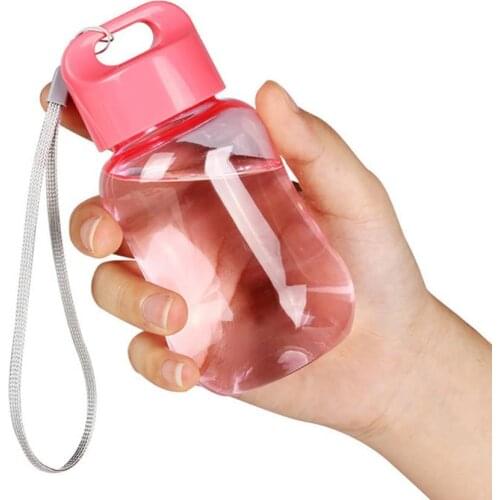 80%HOT180ml Portable Mini Plastic Water Bottle Children Kids School Cute Drinking Cup