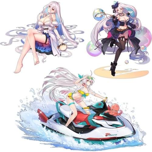 Three Ratels CA58 Ark Order Game anime stickers for car hood motor laptop room decoration Waterproof Decal Vinyl auto Wrap