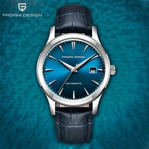 Pagani Design 2021 Classic Fashion Casual Mens Mechanical Watch Multi-function Waterproof Leather Automatic Upper Chain Watches