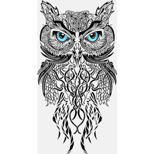 Owl cover scratch waterproof car sticker external accessories car supplies cartoon decoration bumper window refrigerator PVC