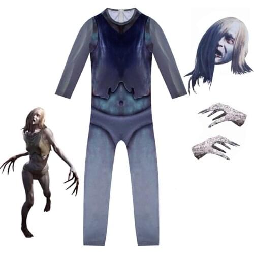 Halloween Costumes for Kids Raven Battle Games Character Boys Girls Jumpsuits Bodysuit with Mask Gloves Carnival Party Clothing