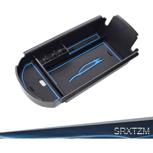 SRXTZM For Toyota C-HR CHR 2016 2017 2018 Car Central Storage Armrest Box Arm Rest Storage Box 1PCS