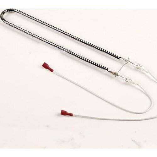 Microwave oven halogen tube 500W different length heater electric heating element Carbon fiber barbecue heating tube