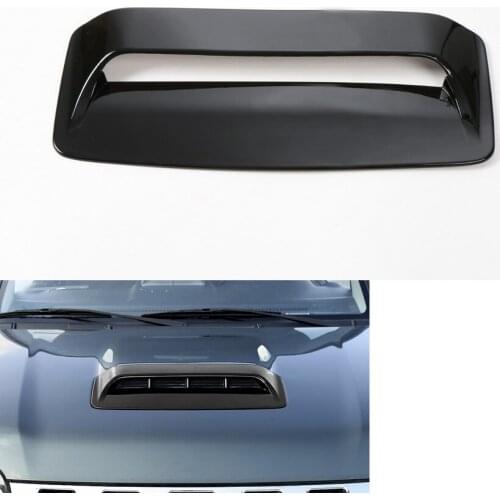 For Suzuki Jimny 2012-2015 Car Front Hood Air Vent Trim Cover Cap Car-covers Styling ABS 3 Colors Available