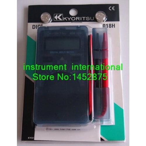 Kyoritsu KEW card Digital Multimeters 1018H (Hard case type) 4000counts !!NEW