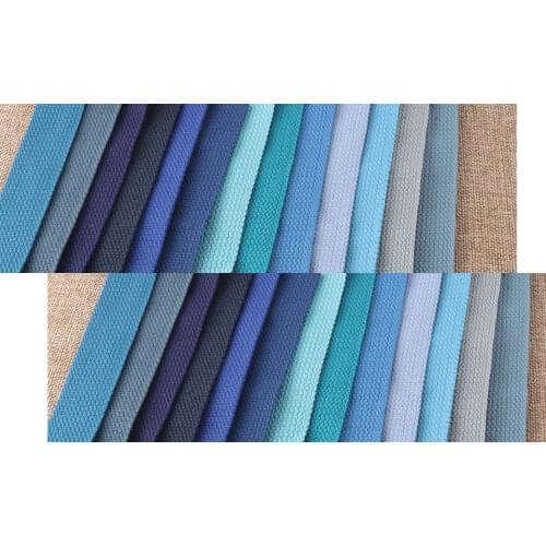25mm Webbing Cotton Webbing 3 YARDS polyester Blue Webbing for Strap Belt Purse Straps Key Fobs Belting By the Yard Dog Collar