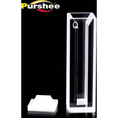 Micro quartz cuvette with lid(1750ul)