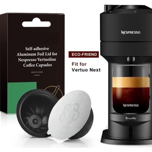 ICafilas Stianless Steel Reusable Vertuoline Capsule For Nespresso Vertuo Coffee Filter Espresso For Vertuo Plus & DL EVN 155