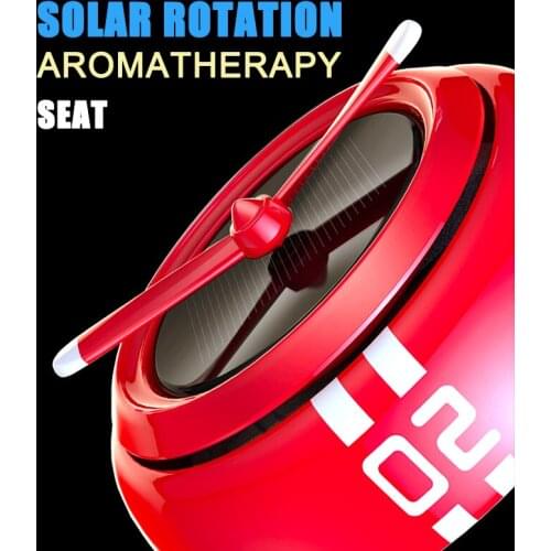 New Universal Car Styling Perfume Auto Perfumes Air Freshener Solar helicopter Colorful Fragrance Luxury usded for Car Home Gift