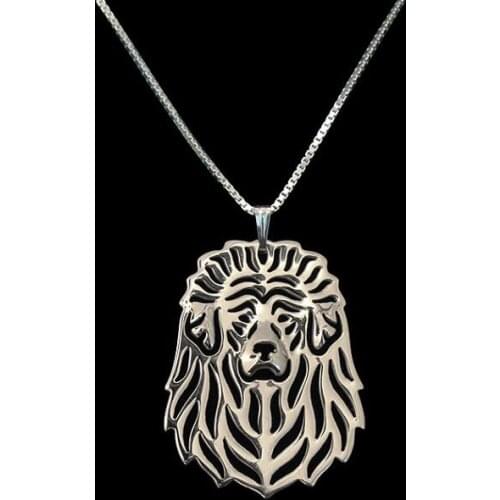 Handmade Boho Chic Tibetan Mastiff Necklace Female/Male Gift Jewelry Necklace--12pcs/Lot(6 Colors Free Choice)