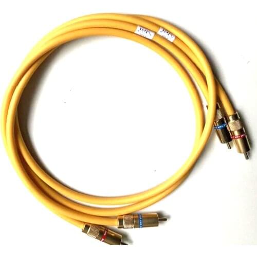 Pair Van Den Hul M C D102 MKIII Hybrid Analogue Interconnects RCA Cable For CD Playe HIFI Amplifier Vinshle