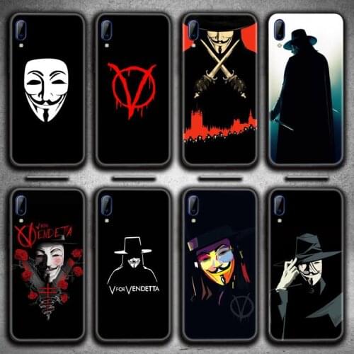 V for Vendetta Phone Case For Vivo Y91c Y17 Y51 Y67 Y55 Y7s Y81S Y19 V17 vivos5