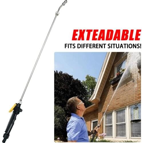 56/65cm Water Gun High Pressure Power Washer Spray Car Washing Tools Garden Water Jet Washer Watering Flowers Vegetables