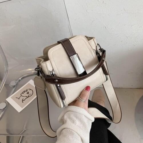 Womens bag 2020 new high-quality soft PU leather ladies shoulder messenger bag designer multi-layer zipper bag