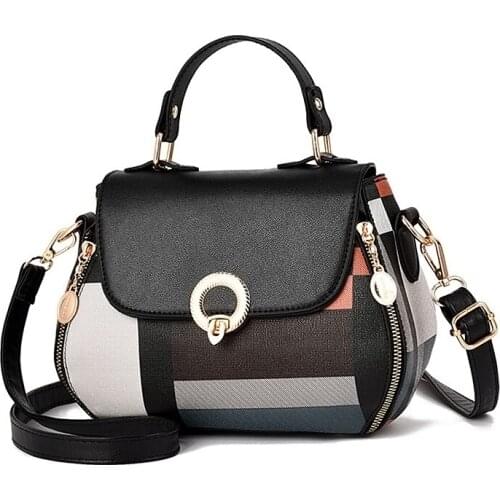 Bags for women 2020 Fashion printed shoulder bag all-match messenger handbag small square bag female bag сумки женские кожаные