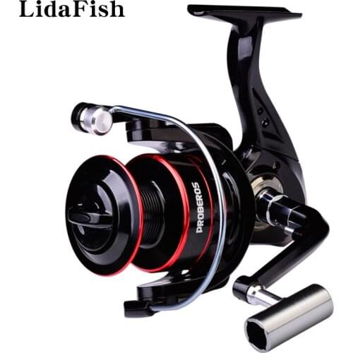 2021New RM1000-7000 Series 5.2:1Gear Ratio Spinning Fishing Reel Alloy Spool Lightweight Freshwater Fishing Wheel