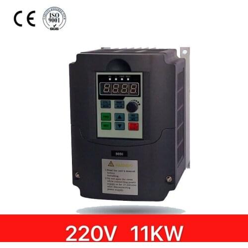 5.5kw/7.5kw/11kw/ 220v single phase input 380v 3 phase output AC Frequency Inverter ac drives /frequency converter 220v/to380v