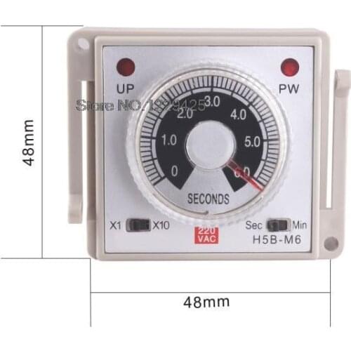 Time Controller H5B-M6 AC220V Timer Time Relay